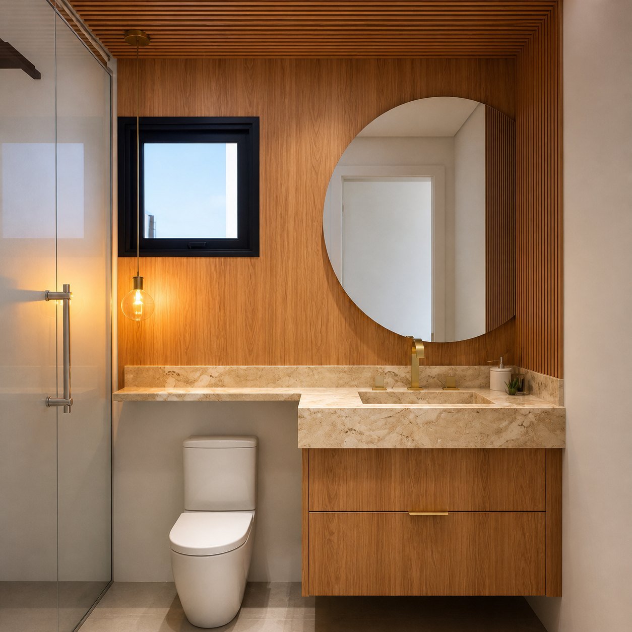 Projeto de móveis planejados — Banheiros